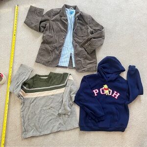19pc Boys Clothing Bundle size 6-10 hoodie shorts